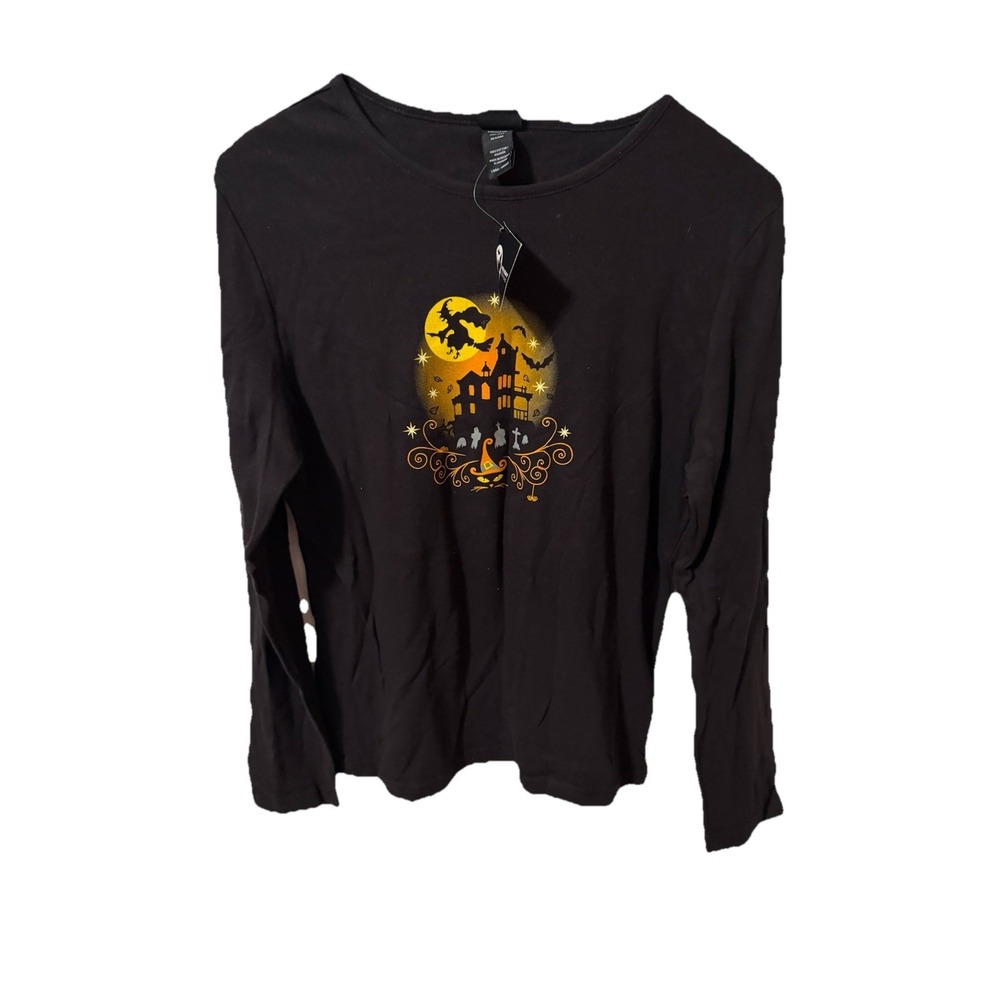 Holiday Edition long-sleeve Size L Haunted House